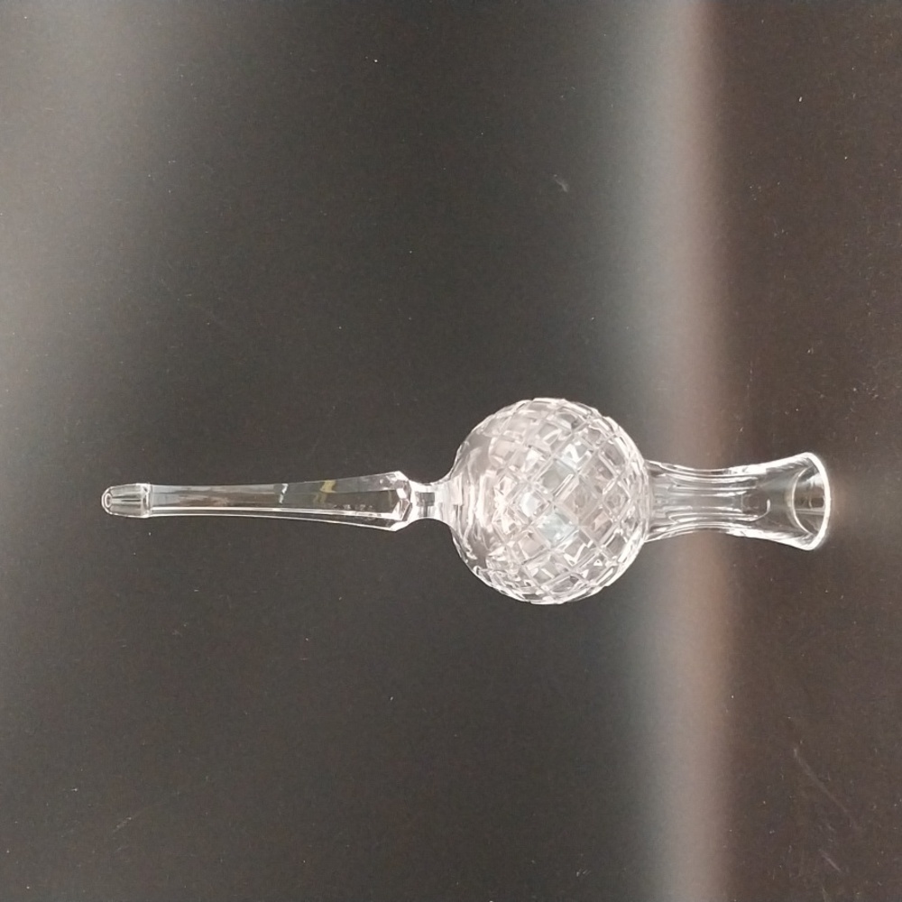 Waterford Crystal Tree Topper Finial | Ireland | Vintage Holiday Decor